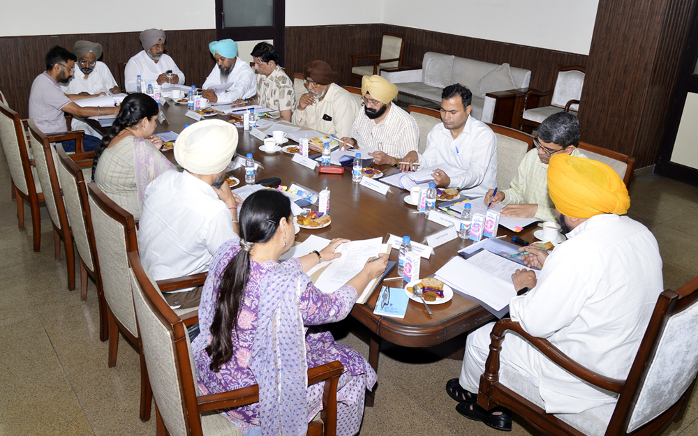 Punjab Mandi Board Board of Directors Meeting